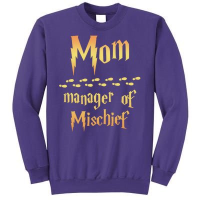 Mom Manager Of Mischief Gift Sweatshirt