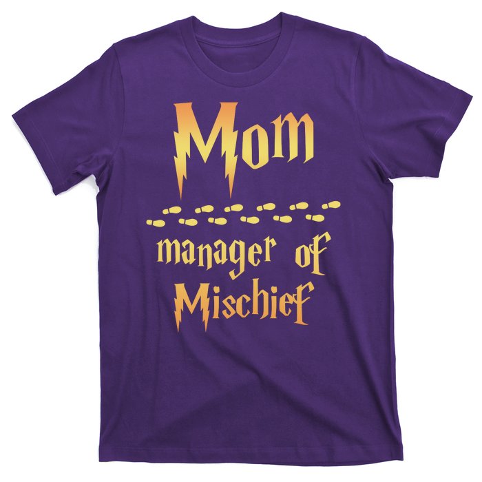 Mom Manager Of Mischief Gift T-Shirt