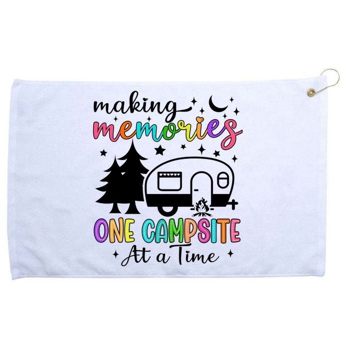 Making Memories One Campsite At A Time Grommeted Golf Towel