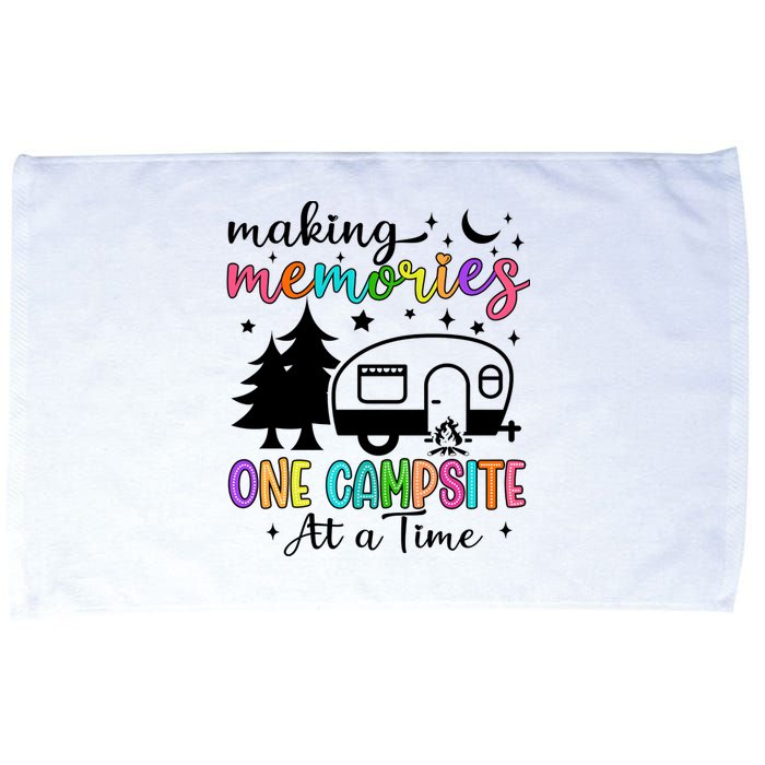 Making Memories One Campsite At A Time Microfiber Hand Towel