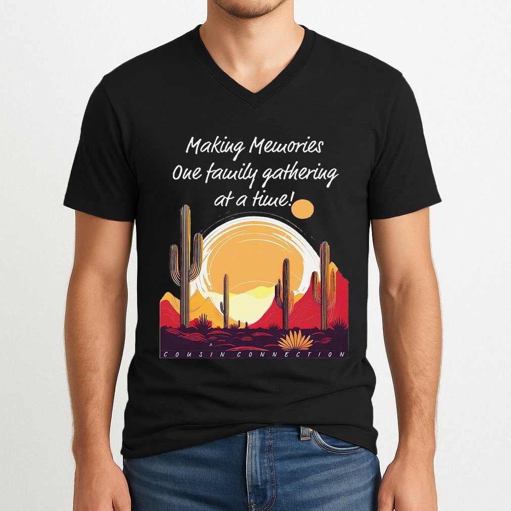 Making Memories One Family Gathering At A Time! Reunion V-Neck T-Shirt