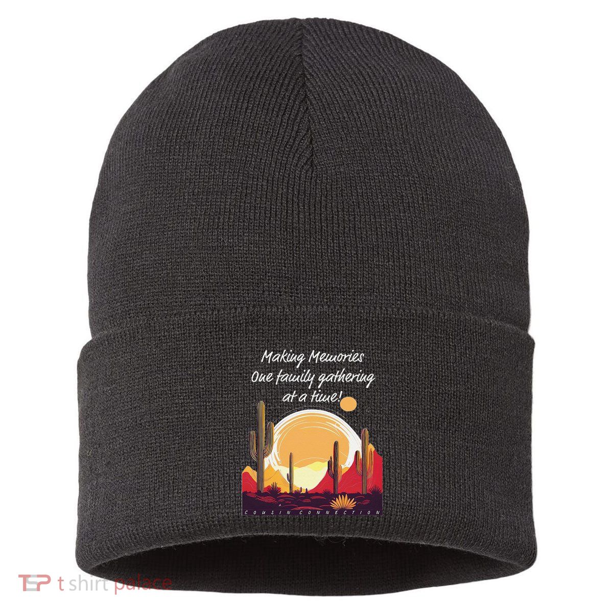 Making Memories One Family Gathering At A Time! Reunion Sustainable Knit Beanie