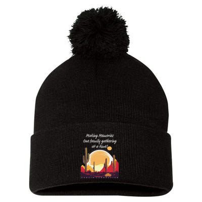 Making Memories One Family Gathering At A Time! Reunion Pom Pom 12in Knit Beanie