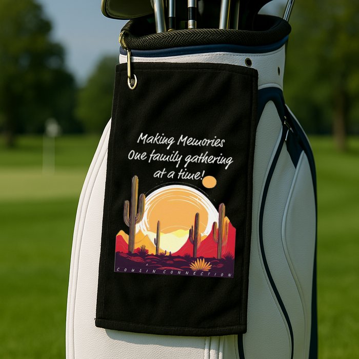Making Memories One Family Gathering At A Time! Reunion Golf Towel