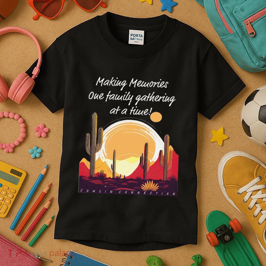 Making Memories One Family Gathering At A Time! Reunion Kids T-Shirt