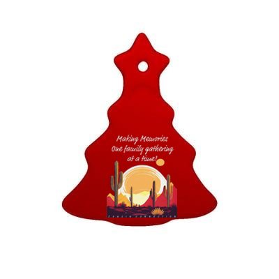 Making Memories One Family Gathering At A Time! Reunion Ceramic Tree Ornament