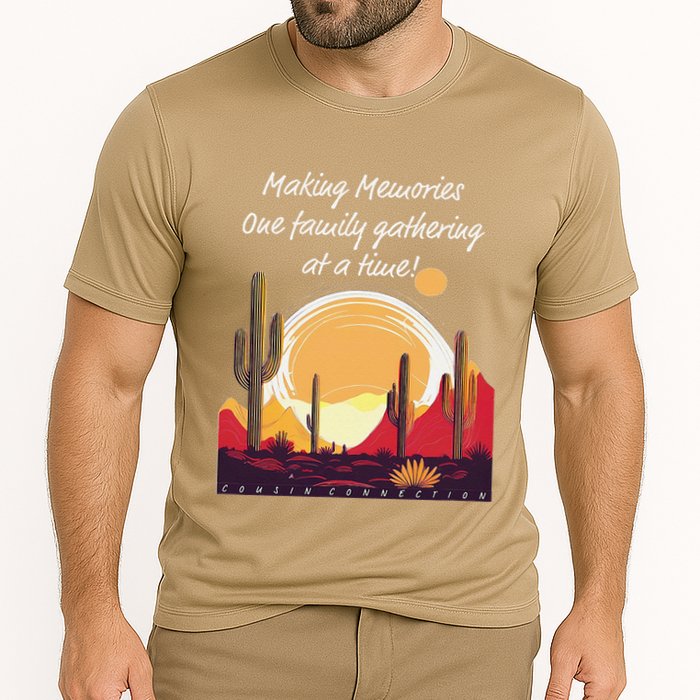 Making Memories One Family Gathering At A Time! Reunion Performance Shirt