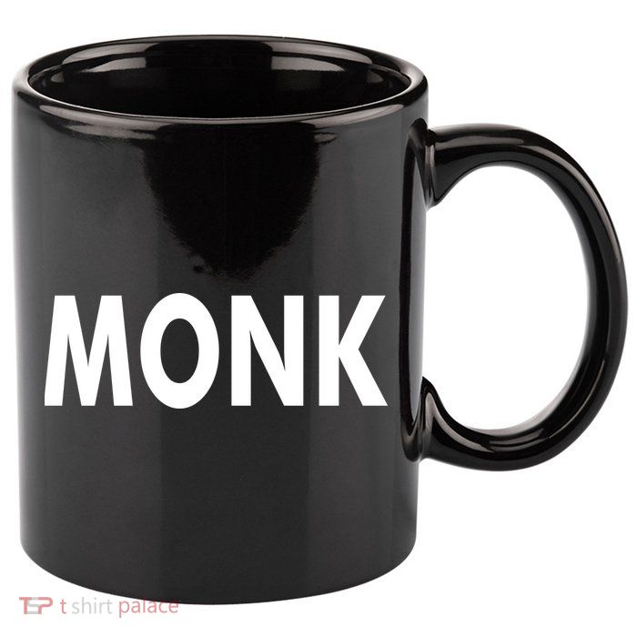 Monk 11oz C Handle Ceramic Mug