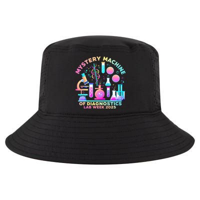 Mystery Machine Of Diagnostics Lab Week 2025 Med Lab Tech  Cool Comfort Performance Bucket Hat