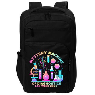 Mystery Machine Of Diagnostics Lab Week 2025 Med Lab Tech  Impact Tech Backpack