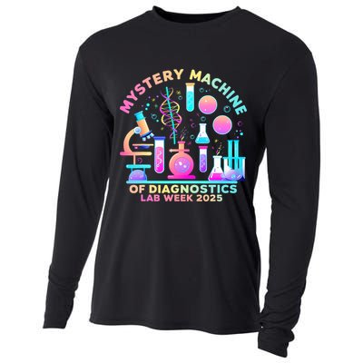 Mystery Machine Of Diagnostics Lab Week 2025 Med Lab Tech  Cooling Performance Long Sleeve Crew