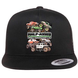 Motorsports Flat Bill Trucker Hat