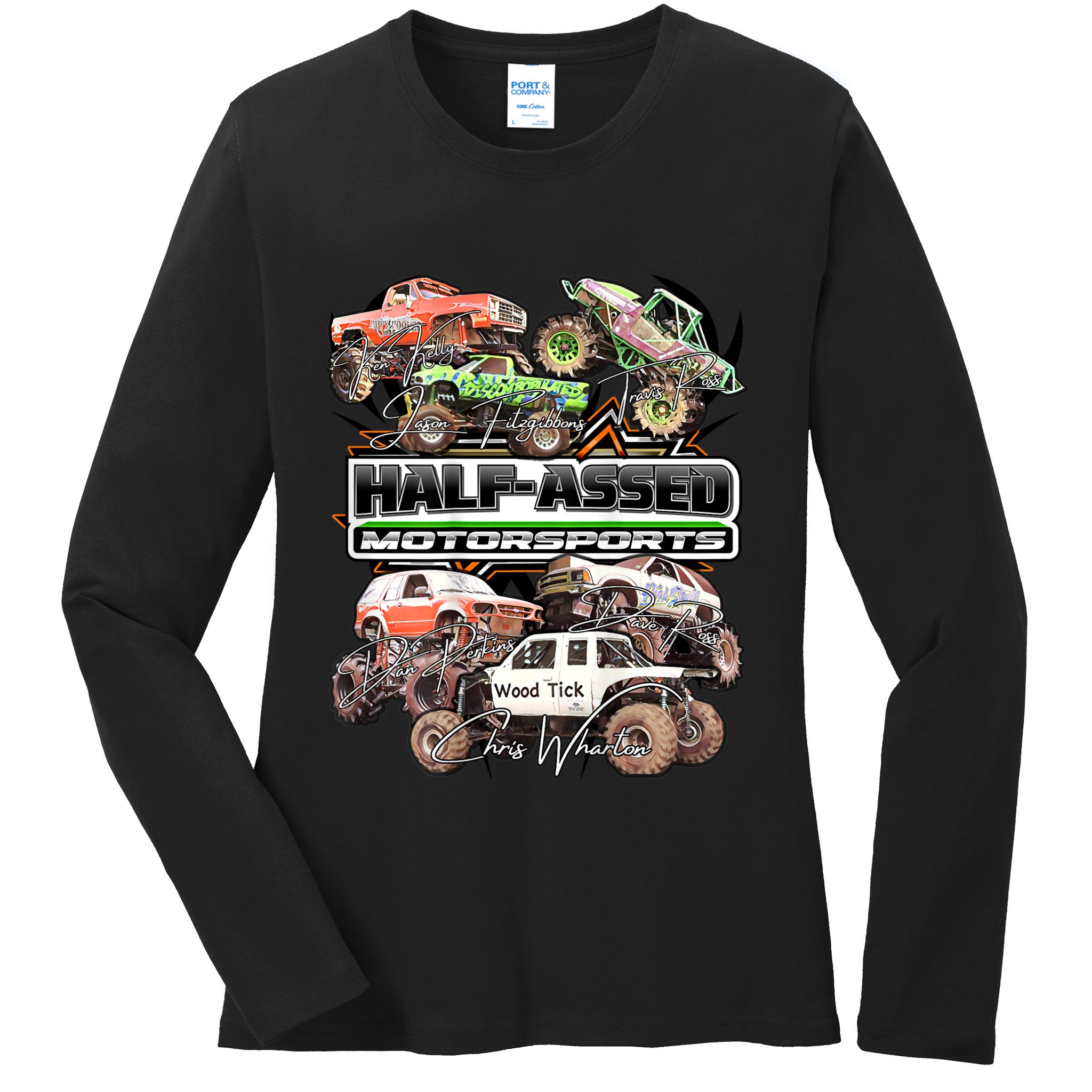 Motorsports Ladies Long Sleeve Shirt