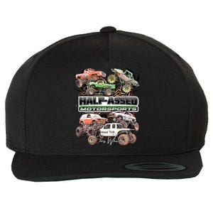 Motorsports Wool Snapback Cap