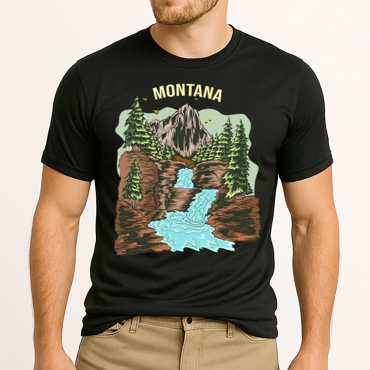 Montana Cooling Performance Crew T-Shirt