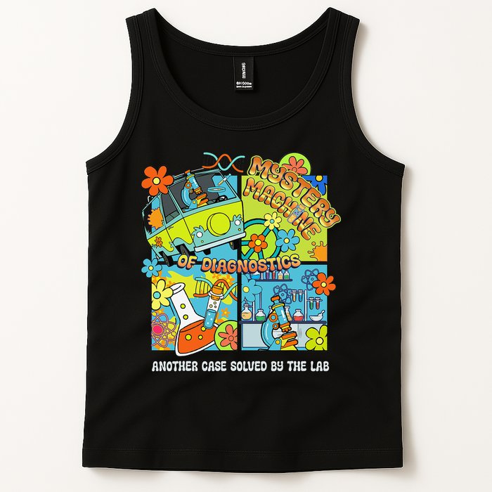 Mystery Machine Of Diagnostics Lab Tech Lab Week 2025 Funny Gift Tank Top