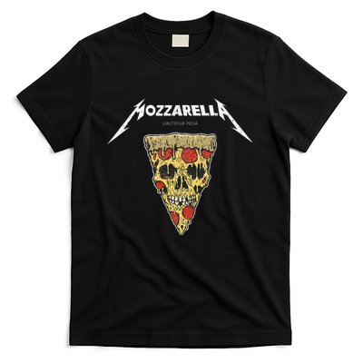 Mozzarella Masters Of Pizza Foodie Chef Baker Cook. T-Shirt