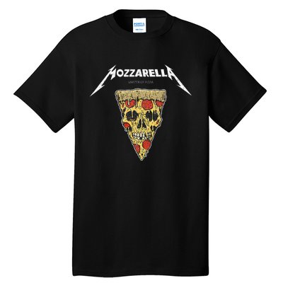 Mozzarella Masters Of Pizza Foodie Chef Baker Cook. Tall T-Shirt