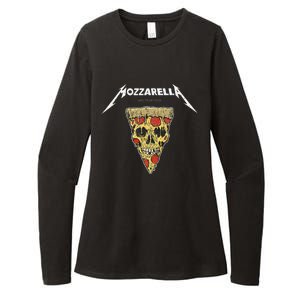 Mozzarella Masters Of Pizza Foodie Chef Baker Cook. Womens CVC Long Sleeve Shirt