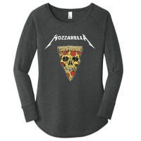 Mozzarella Masters Of Pizza Foodie Chef Baker Cook. Women's Perfect Tri Tunic Long Sleeve Shirt