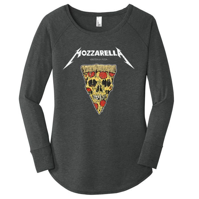 Mozzarella Masters Of Pizza Foodie Chef Baker Cook. Women's Perfect Tri Tunic Long Sleeve Shirt