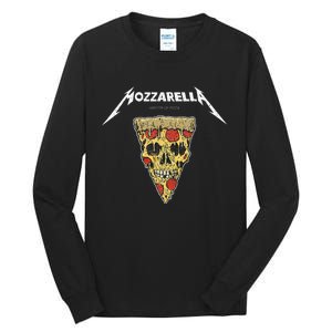 Mozzarella Masters Of Pizza Foodie Chef Baker Cook. Tall Long Sleeve T-Shirt