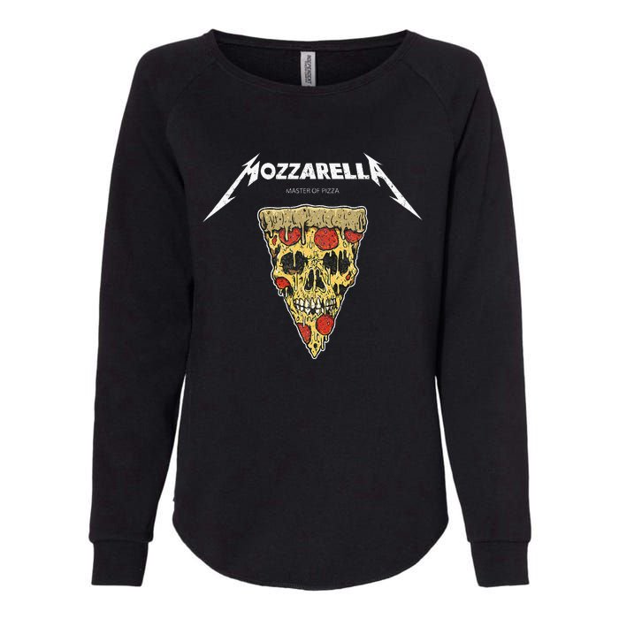 Mozzarella Masters Of Pizza Foodie Chef Baker Cook. Womens California Wash Sweatshirt