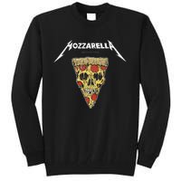 Mozzarella Masters Of Pizza Foodie Chef Baker Cook. Tall Sweatshirt