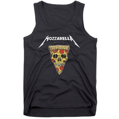 Mozzarella Masters Of Pizza Foodie Chef Baker Cook. Tank Top