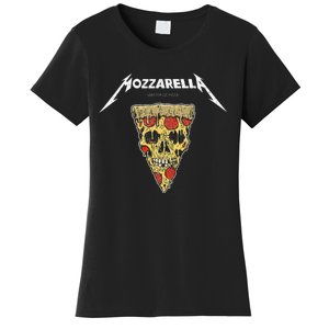 Mozzarella Masters Of Pizza Foodie Chef Baker Cook. Women's T-Shirt