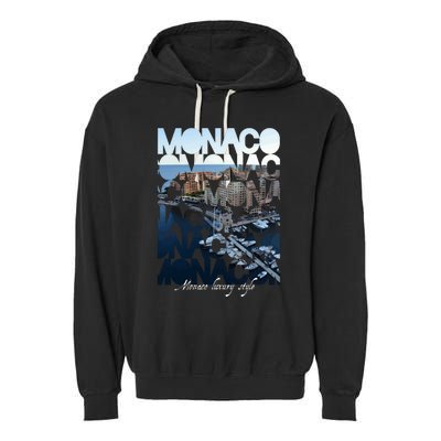 Monaco Garment-Dyed Fleece Hoodie