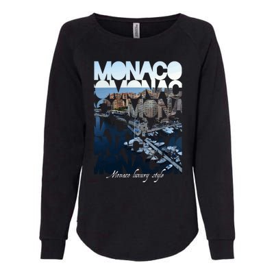 Monaco Womens California Wash Sweatshirt