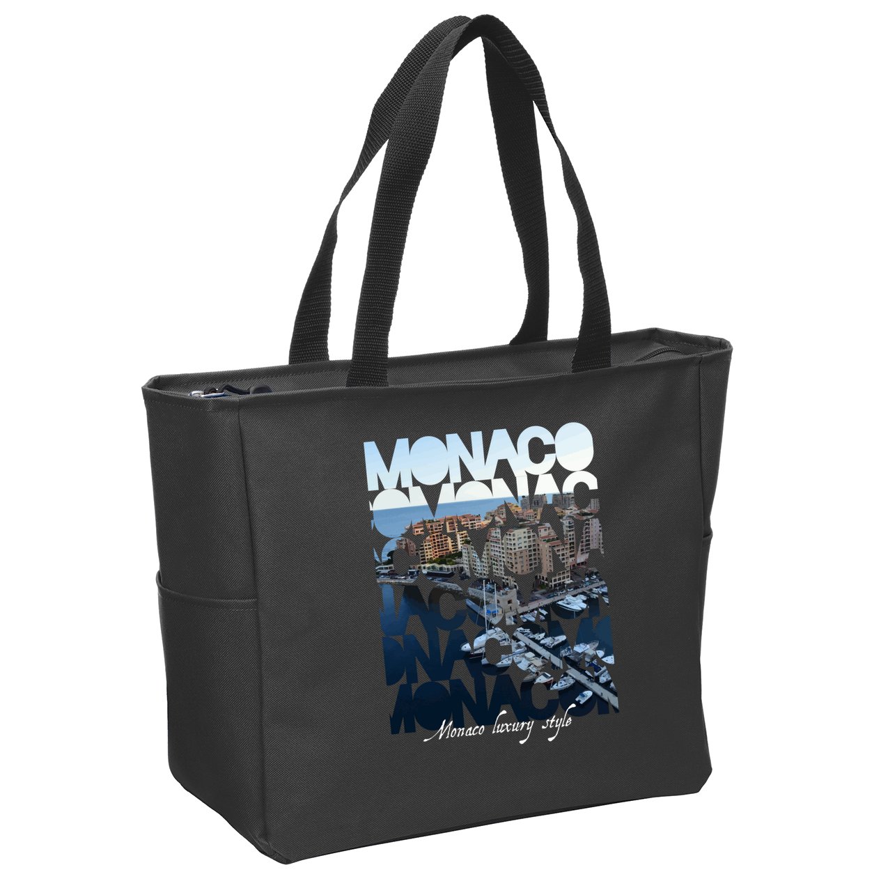 Monaco Zip Tote Bag