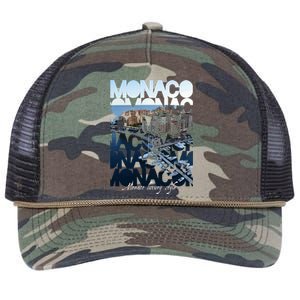 Monaco Retro Rope Trucker Hat Cap