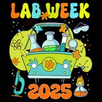 Mystery Machine Of Diagnostics Lab Week 2025 Med Lab Tech  Drawstring Bag