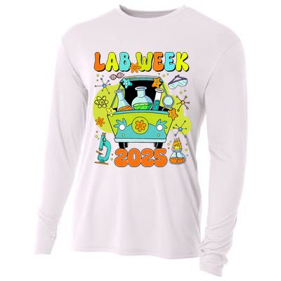 Mystery Machine Of Diagnostics Lab Week 2025 Med Lab Tech  Cooling Performance Long Sleeve Crew