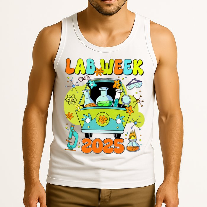 Mystery Machine Of Diagnostics Lab Week 2025 Med Lab Tech  Tank Top