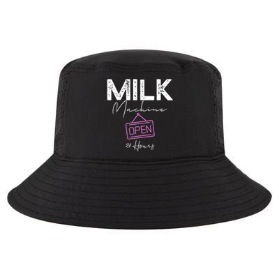 Milk Machine Open 24 Hours Cool Comfort Performance Bucket Hat