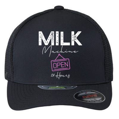 Milk Machine Open 24 Hours Flexfit Unipanel Trucker Cap