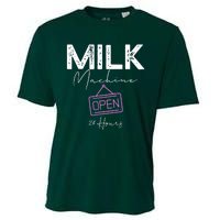 Milk Machine Open 24 Hours Cooling Performance Crew T-Shirt