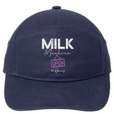 Milk Machine Open 24 Hours 7-Panel Snapback Hat