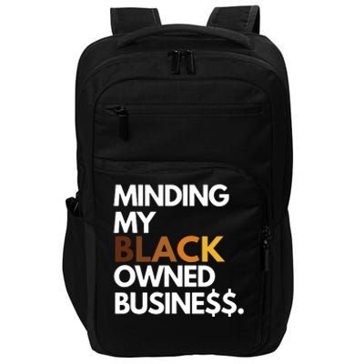 Minding My Owned Black Business Impact Tech Backpack