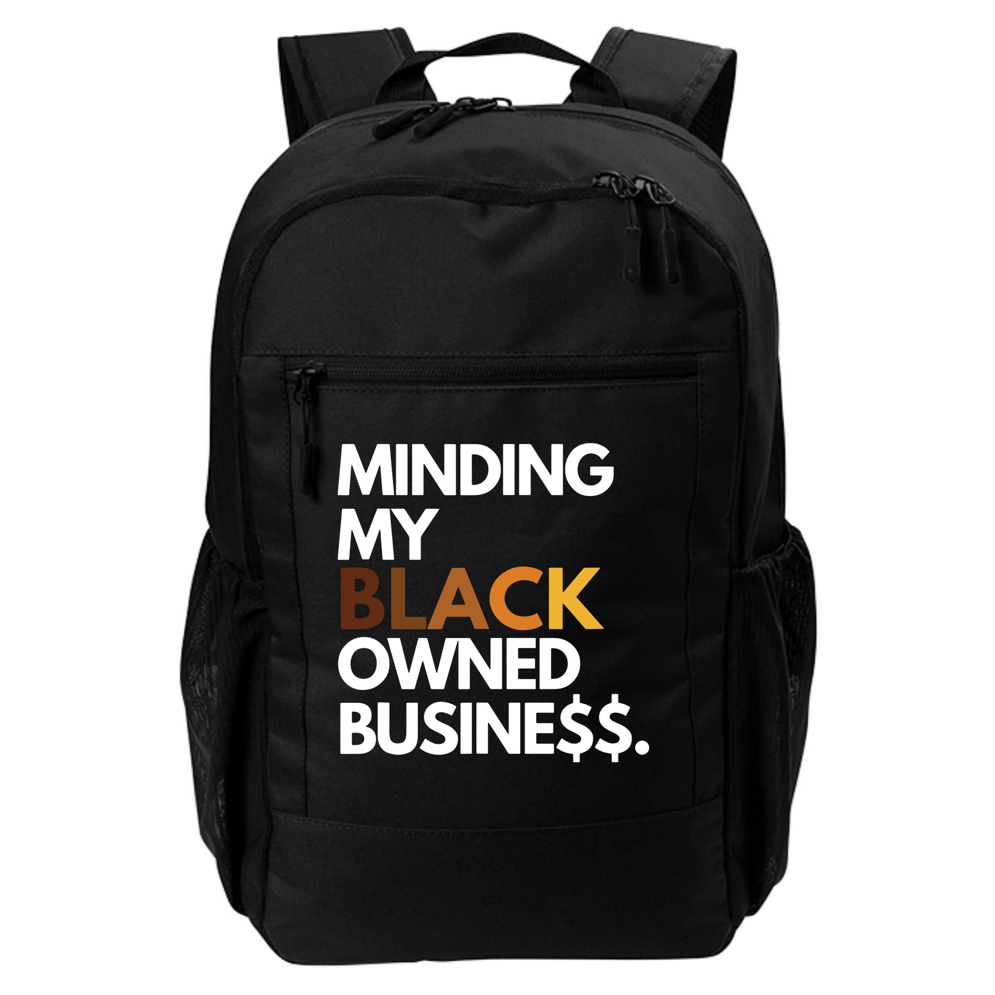Minding My Owned Black Business Backpack