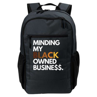 Minding My Owned Black Business Daily Commute Backpack