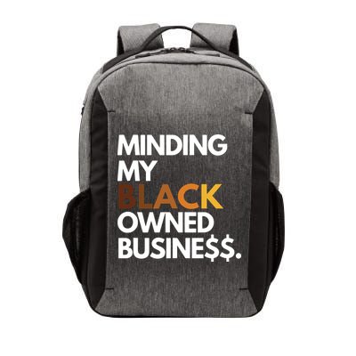 Minding My Owned Black Business Vector Backpack
