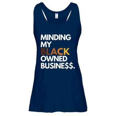 Minding My Owned Black Business Ladies Essential Flowy Tank