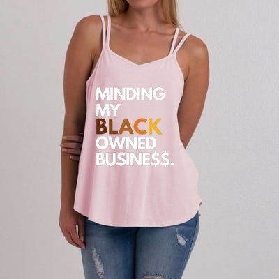 Minding My Owned Black Business Women's Strappy Tank