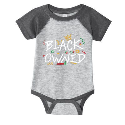 Minding My Owned Black Business Men Women Juneteenth Pride Infant Baby Jersey Bodysuit