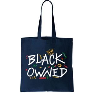 Minding My Owned Black Business Men Women Juneteenth Pride Tote Bag