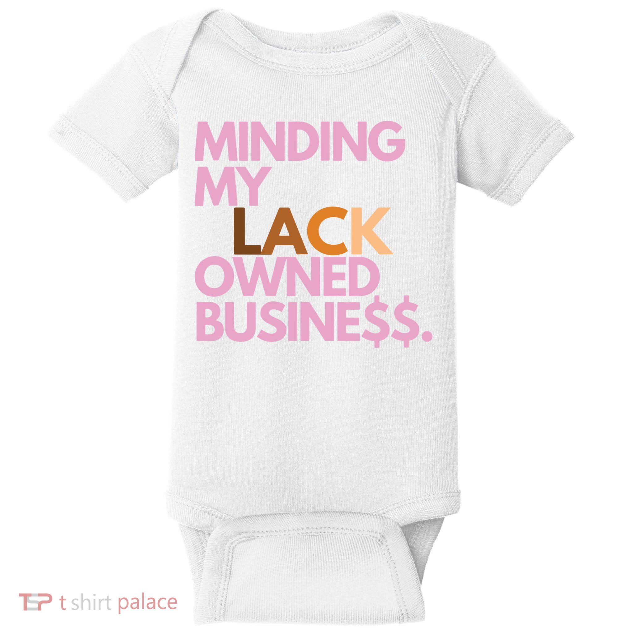 Minding My Owned Black Business Baby Bodysuit